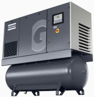 Винтовой компрессор Atlas Copco GA 15 13 с ресивером
